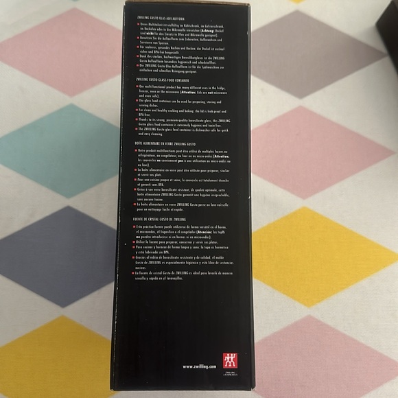 Zwilling — glass food container 400ML - Picture 4 of 4